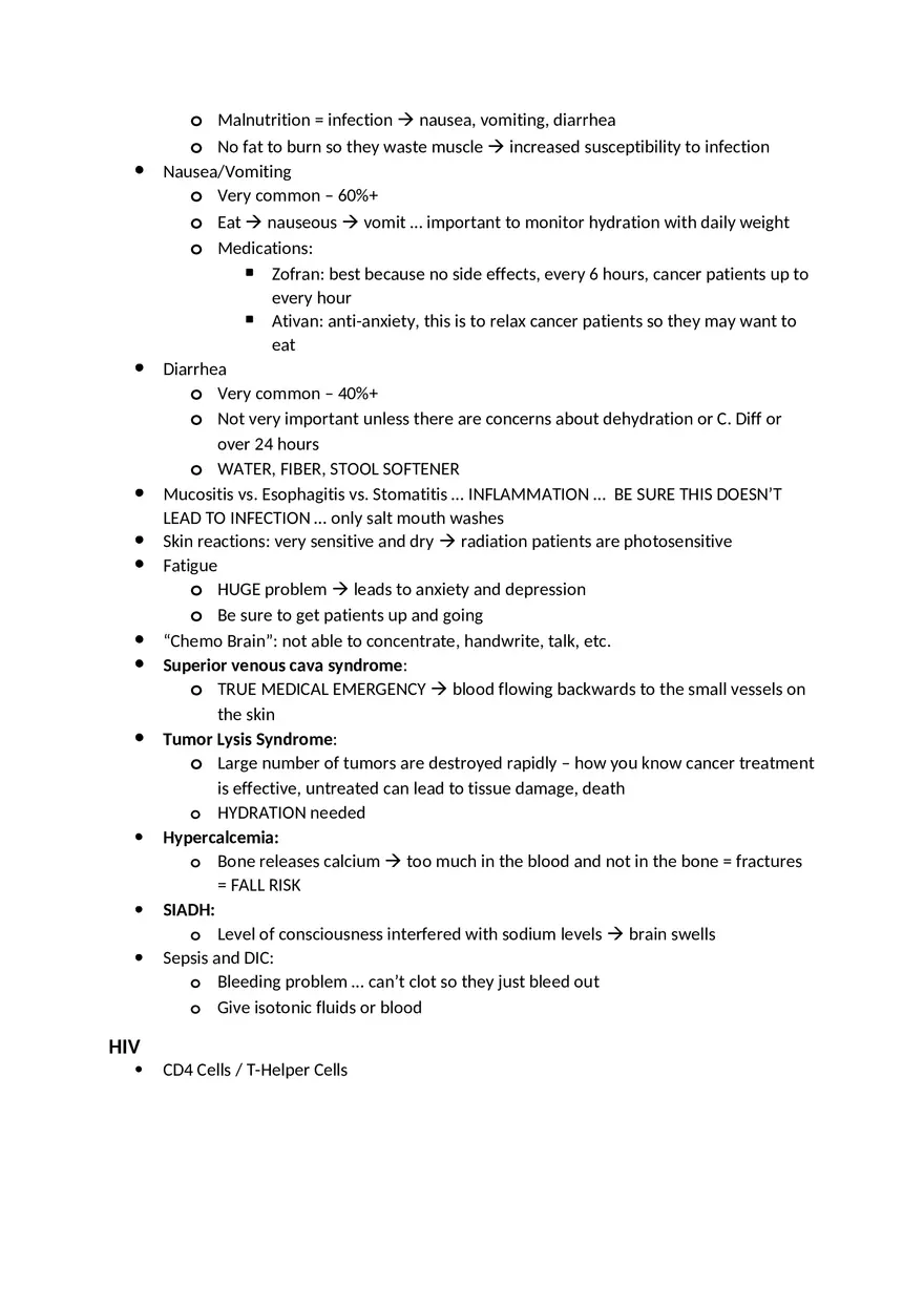 Adult Health HESI Study Guide Part 1 - Page 13