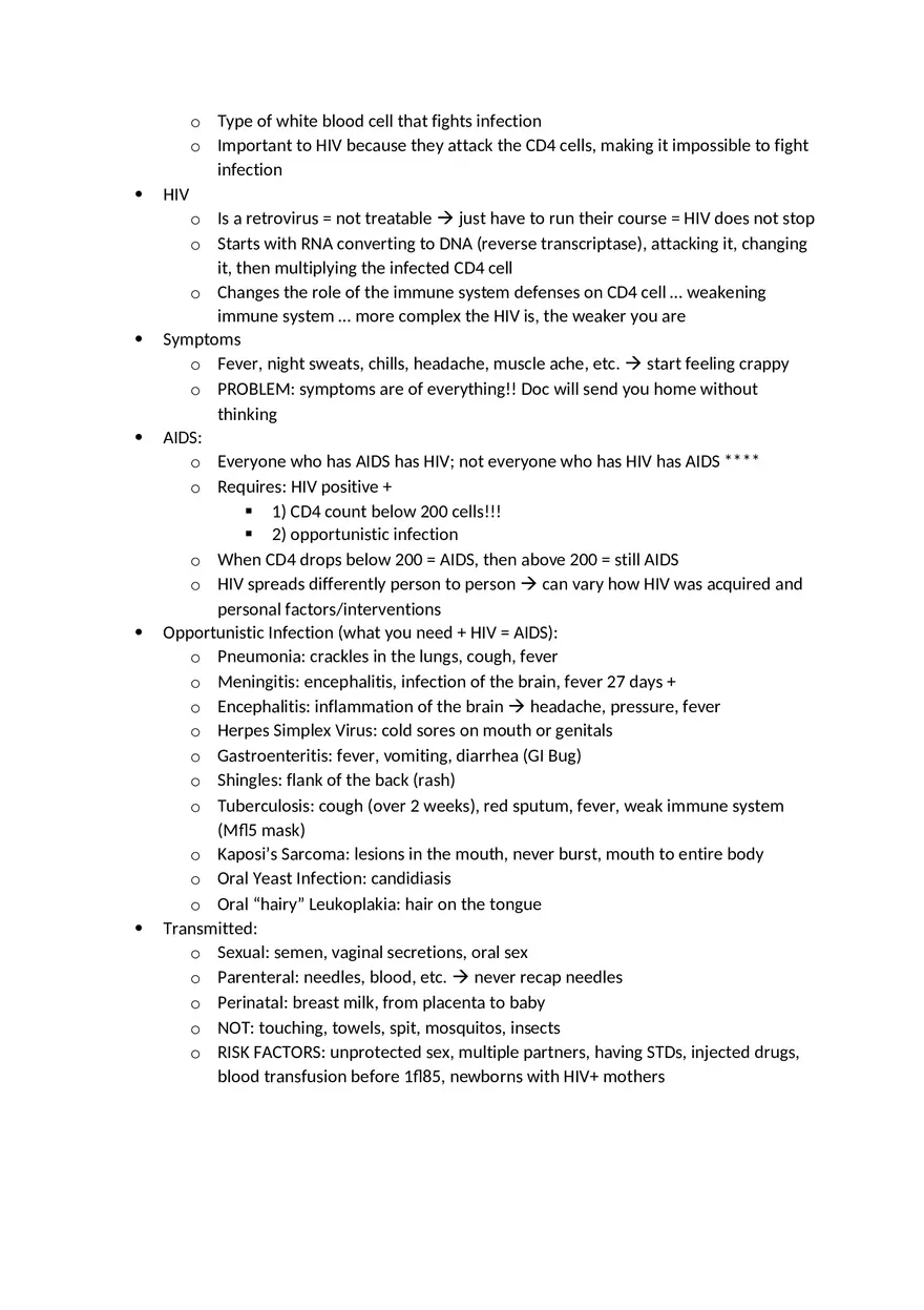 Adult Health HESI Study Guide Part 1 - Page 14
