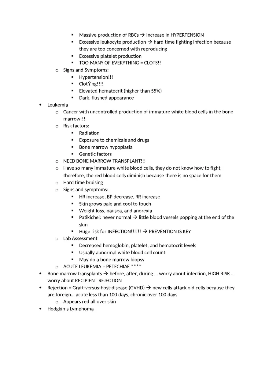 Adult Health HESI Study Guide Part 1 - Page 5