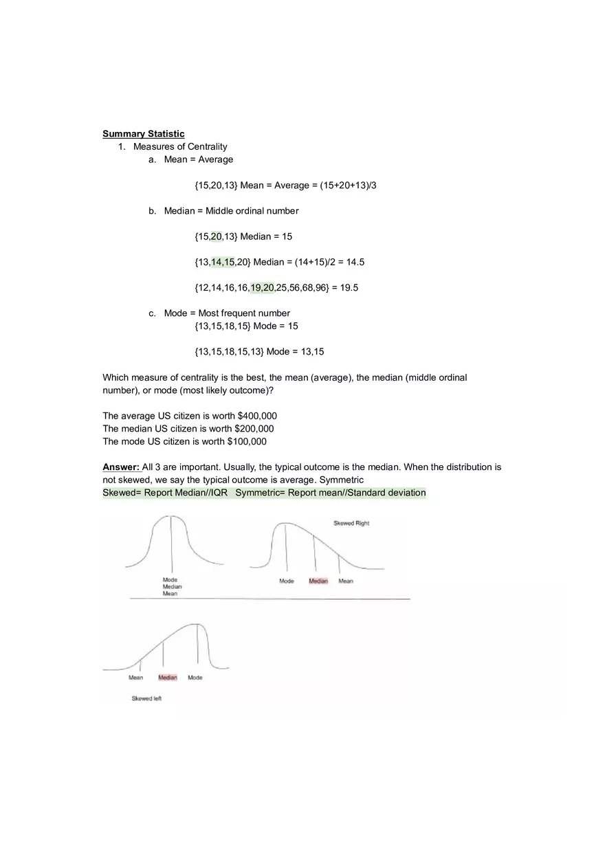 Organizing and Displaying Categorical Data Guide Part 1 - Page 8