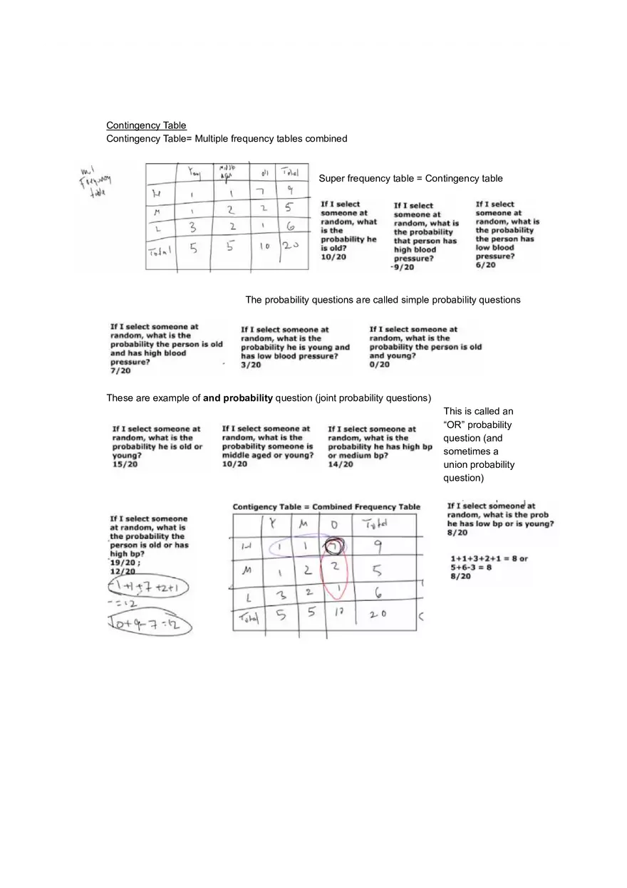Organizing and Displaying Categorical Data Guide Part 1 - Page 4