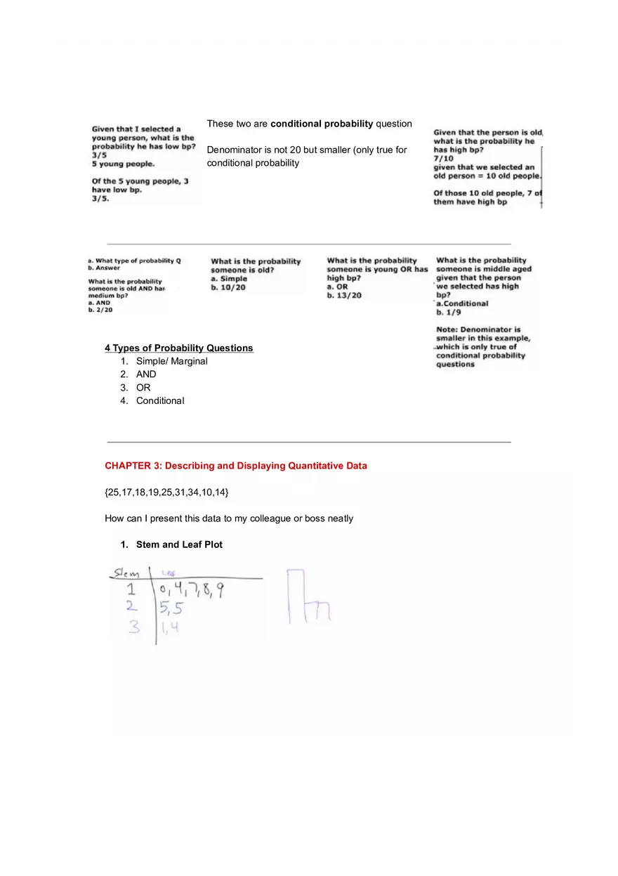 Organizing and Displaying Categorical Data Guide Part 1 - Page 5