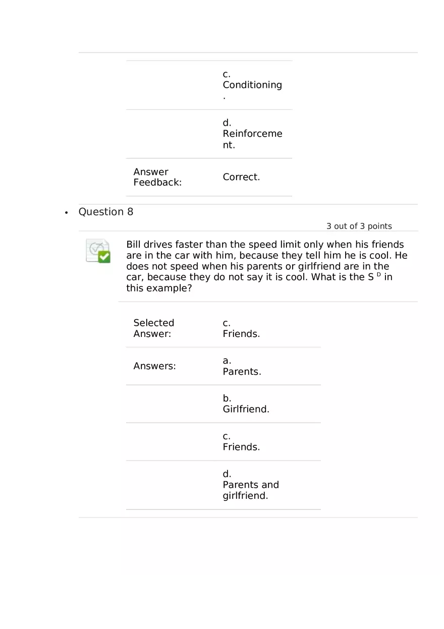 Advanced Concepts in Applied Behavior Analysis 1-13 Answers - Page 6
