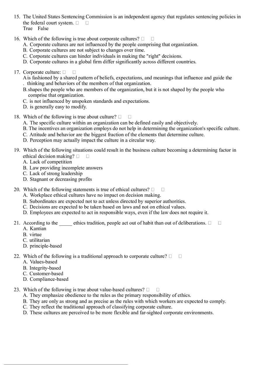 Job Analysis And Evaluation - Testbanks - Page 9