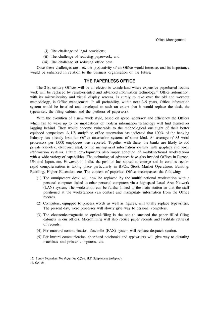Modern Office and Its Functions Part 2 - Page 4