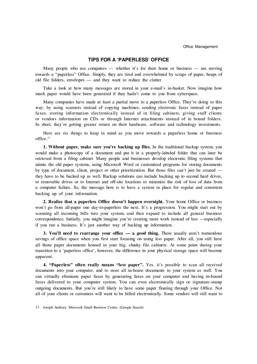 Modern Office and Its Functions Part 2 - Page 6