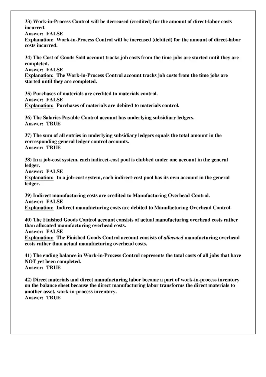 Chapter 4 Job Costing Answer Key Part 3 - Page 8