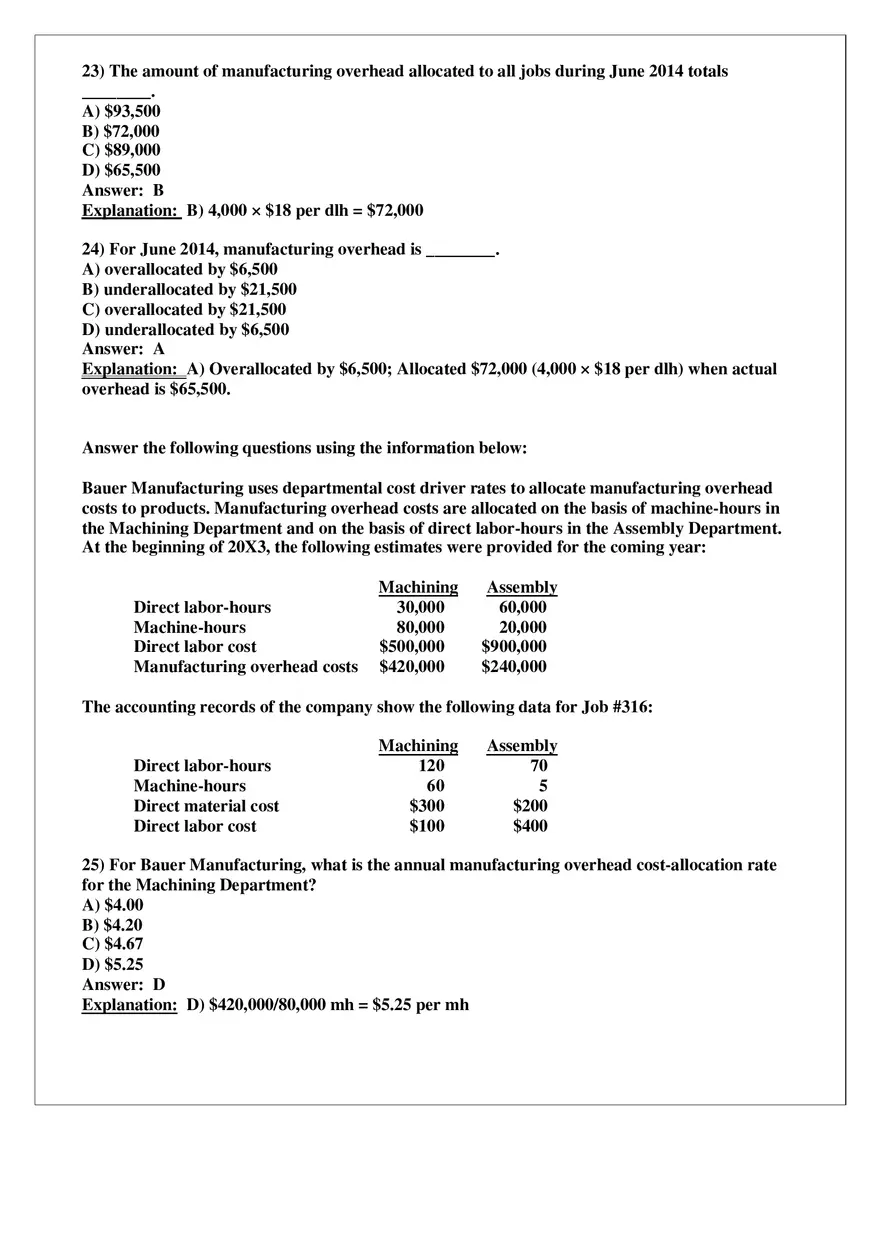 Chapter 4 Job Costing Answer Key Part 3 - Page 5