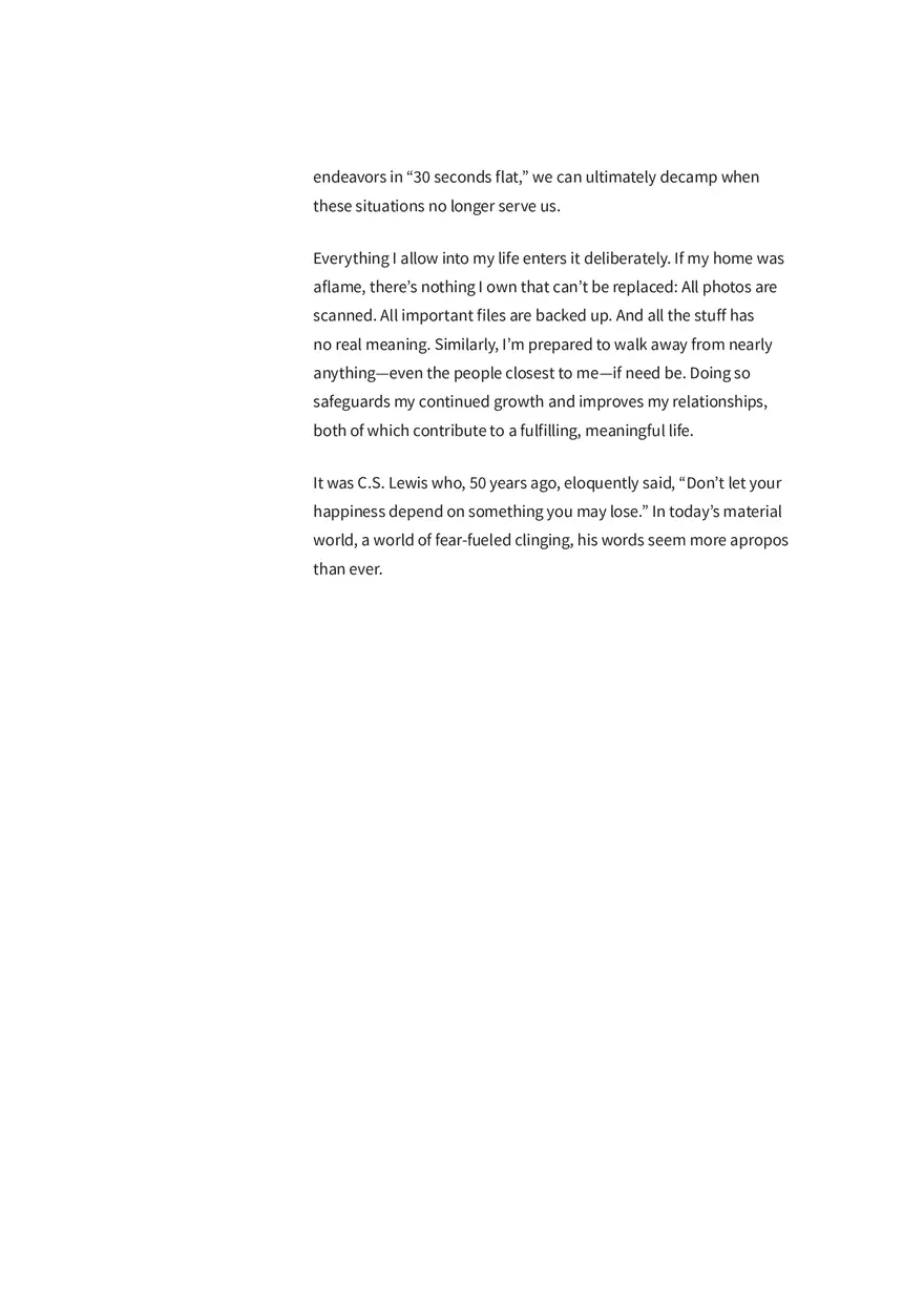 16 Rules for Living with Less Part 3 - Page 3