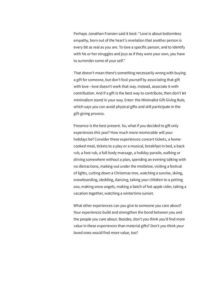 16 Rules for Living with Less Part 3 - Page 5