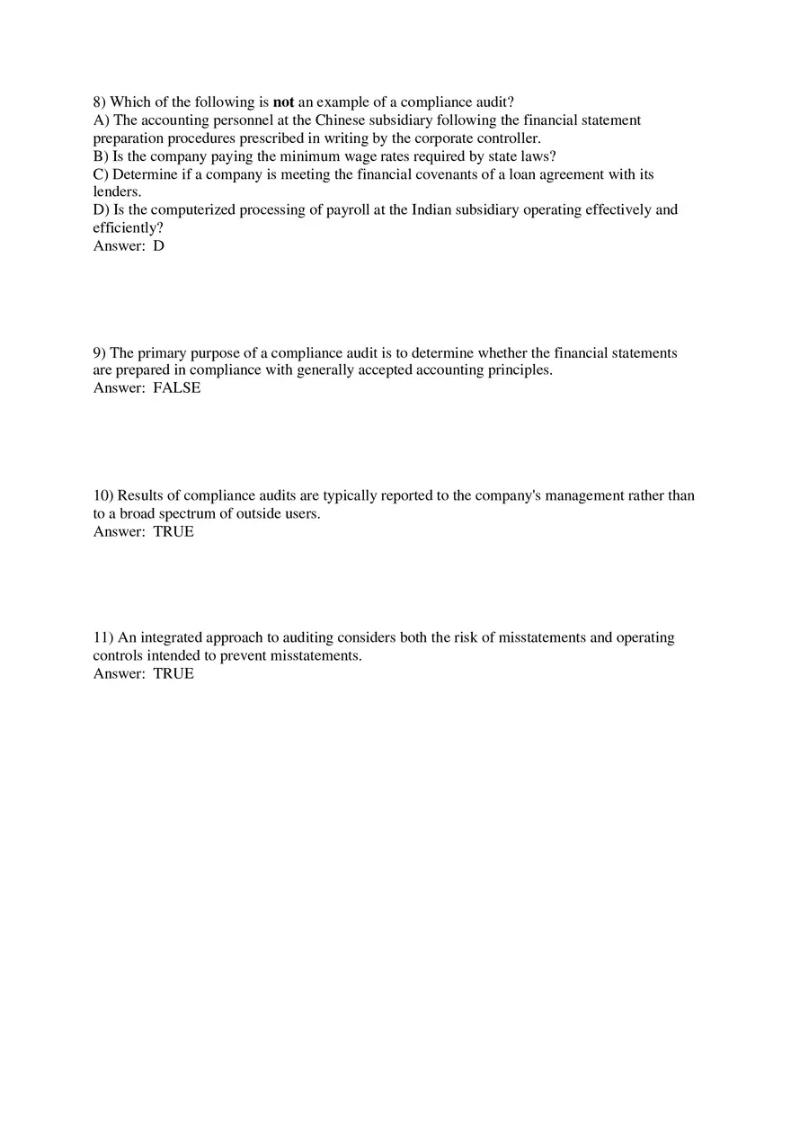 The Demand for Audit and Other Assurance Services Part 2 - Page 8