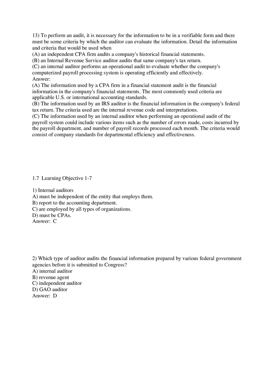 The Demand for Audit and Other Assurance Services Part 2 - Page 10