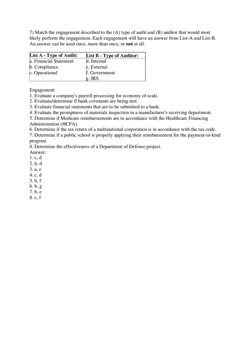 The Demand for Audit and Other Assurance Services Part 2 - Page 12