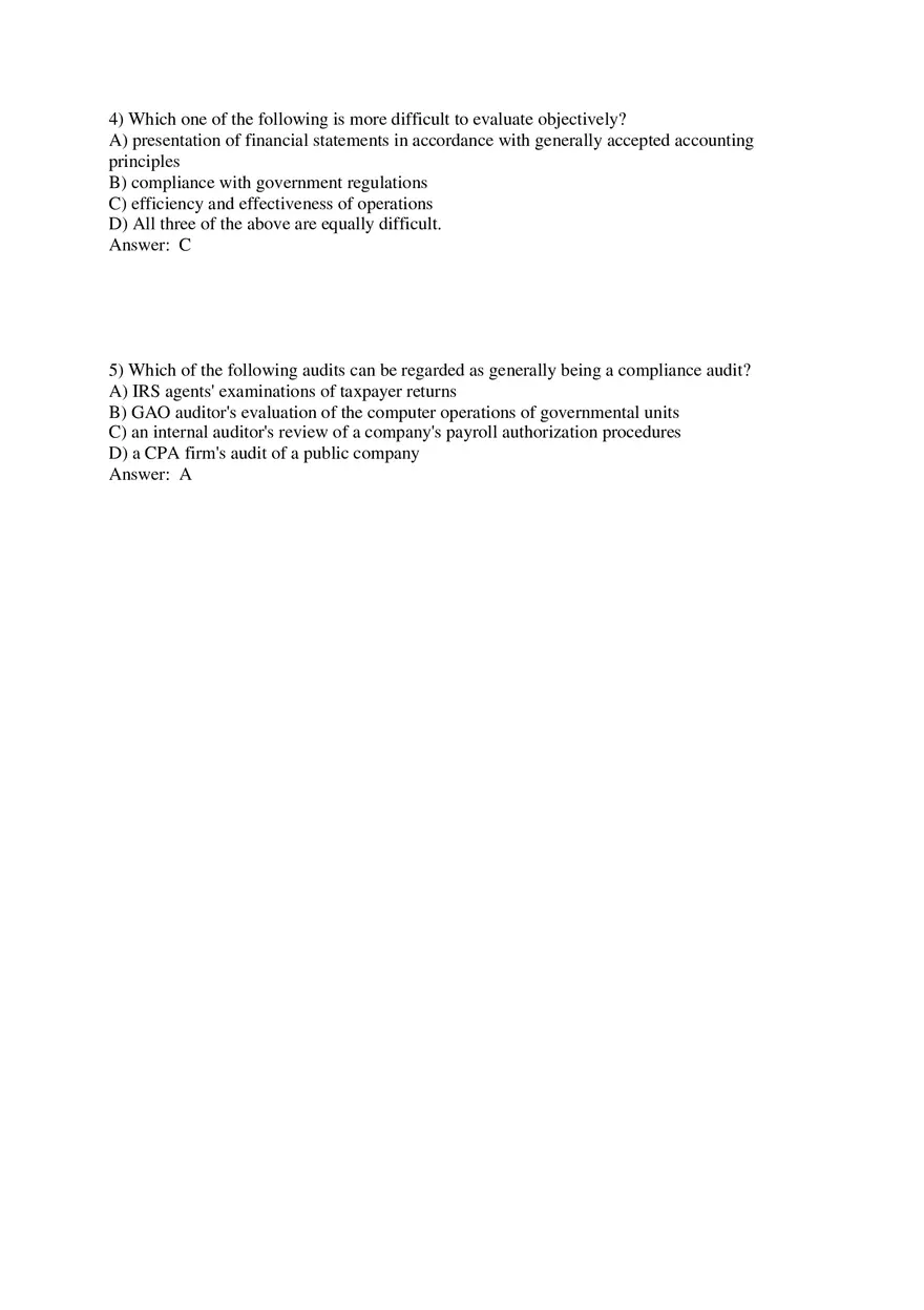 The Demand for Audit and Other Assurance Services Part 2 - Page 6