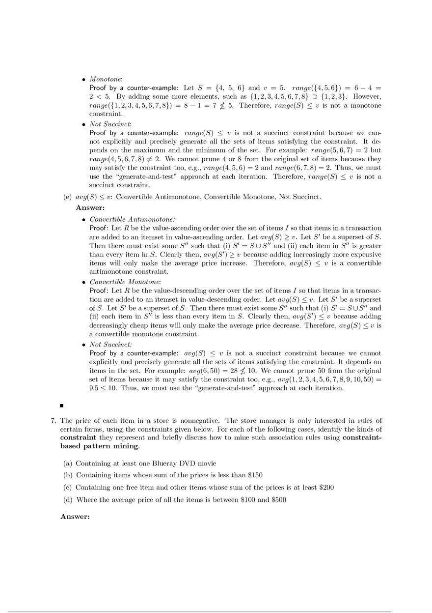 Solution Manual for Data Mining Chapter 7 - Page 8