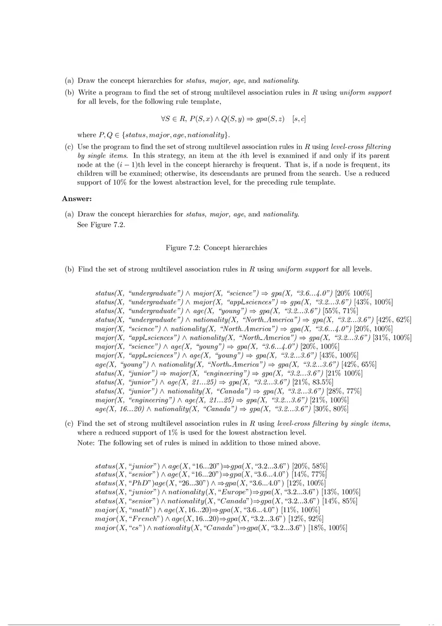 Solution Manual for Data Mining Chapter 7 - Page 3