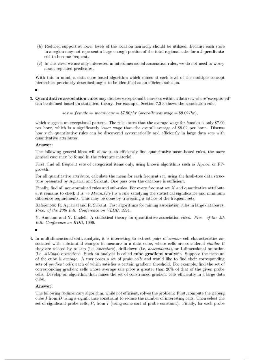 Solution Manual for Data Mining Chapter 7 - Page 5