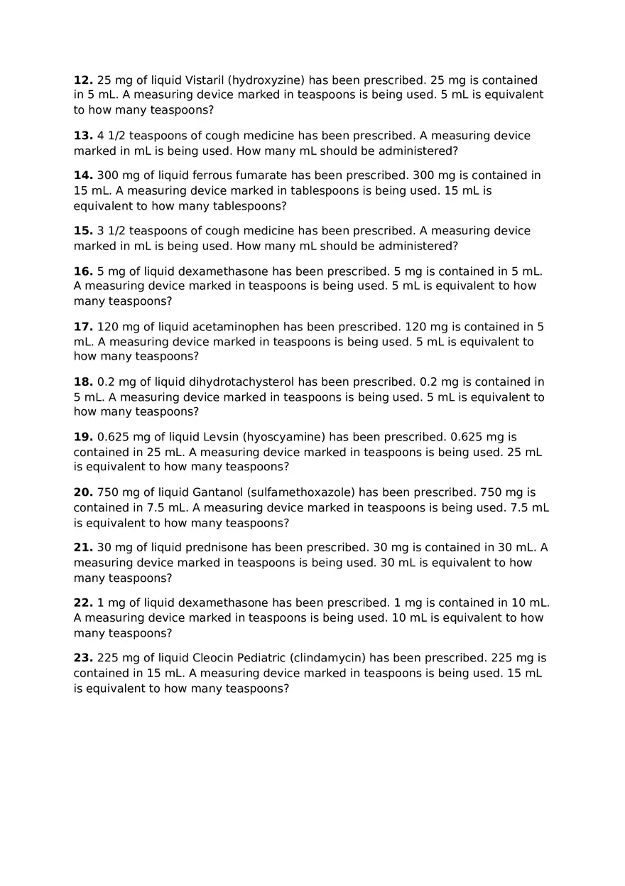 Metric Conversions Using ProCalc (Type 1-3 Calculator Method) - Page 6