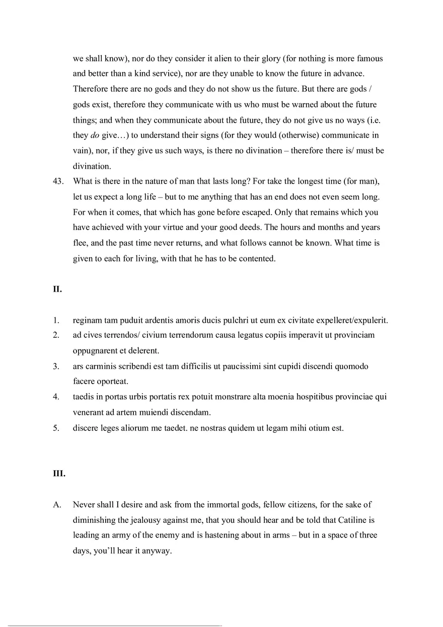 Answer Key for Latin. An Intensive Course Part 9 - Page 9