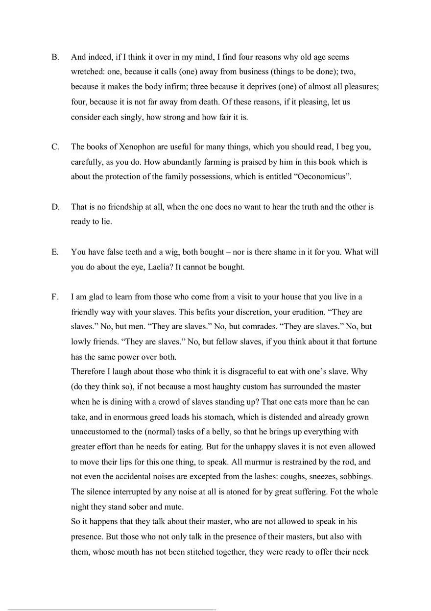 Answer Key for Latin. An Intensive Course Part 9 - Page 10