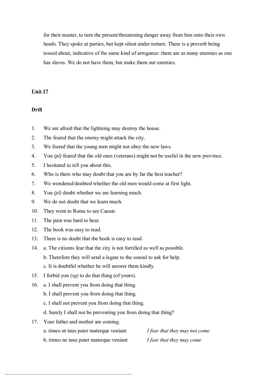 Answer Key for Latin. An Intensive Course Part 9 - Page 11