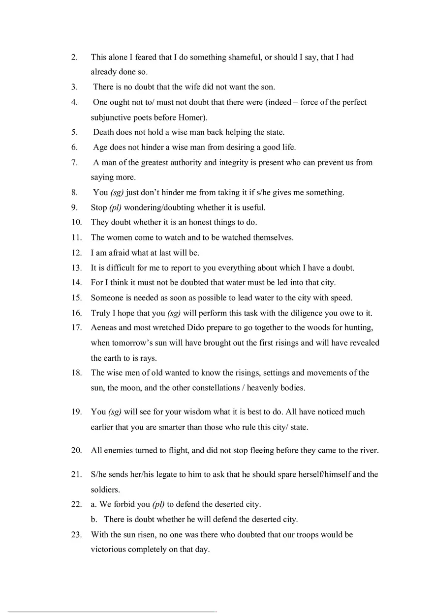 Answer Key for Latin. An Intensive Course Part 9 - Page 13