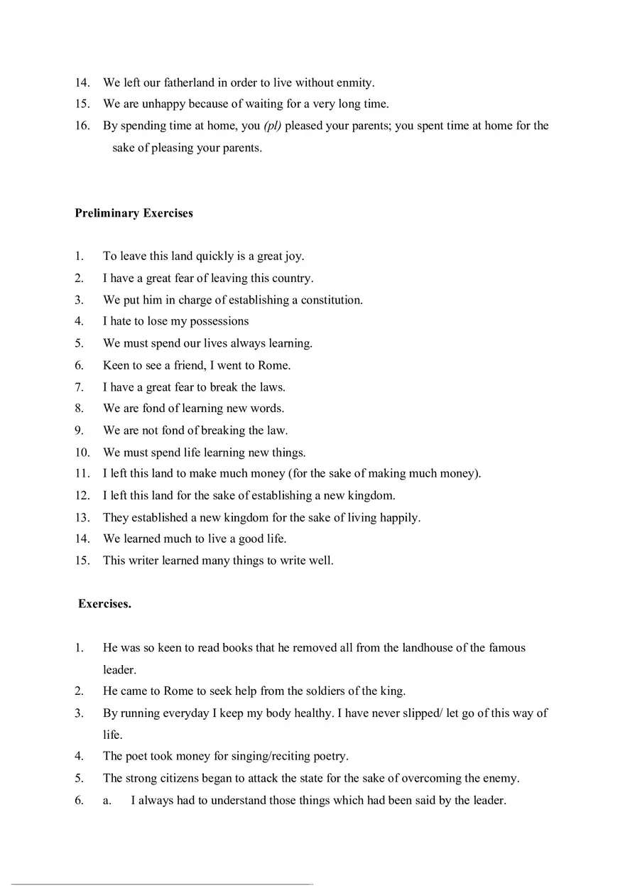 Answer Key for Latin. An Intensive Course Part 9 - Page 2
