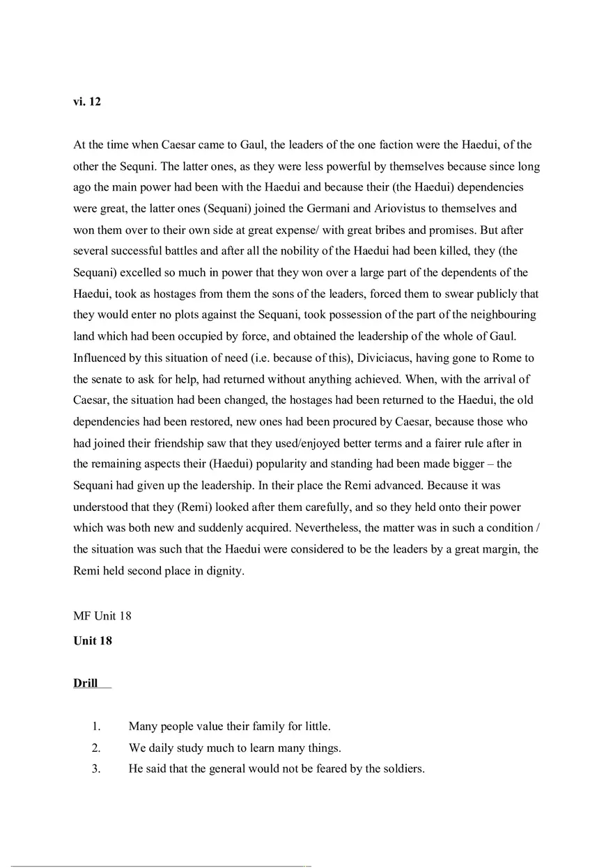 Answer Key for Latin. An Intensive Course Part 9 - Page 3