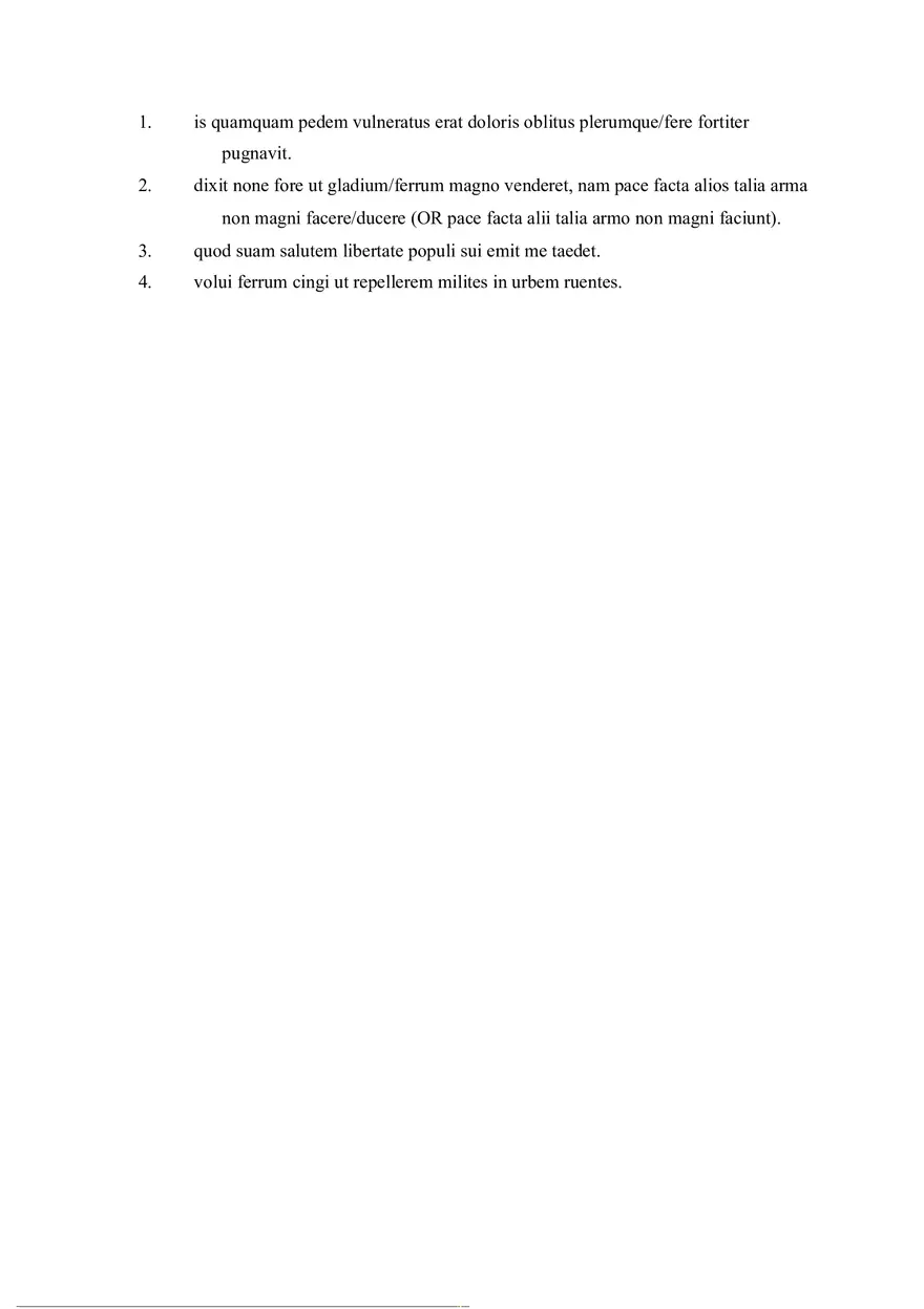 Answer Key for Latin. An Intensive Course Part 9 - Page 6