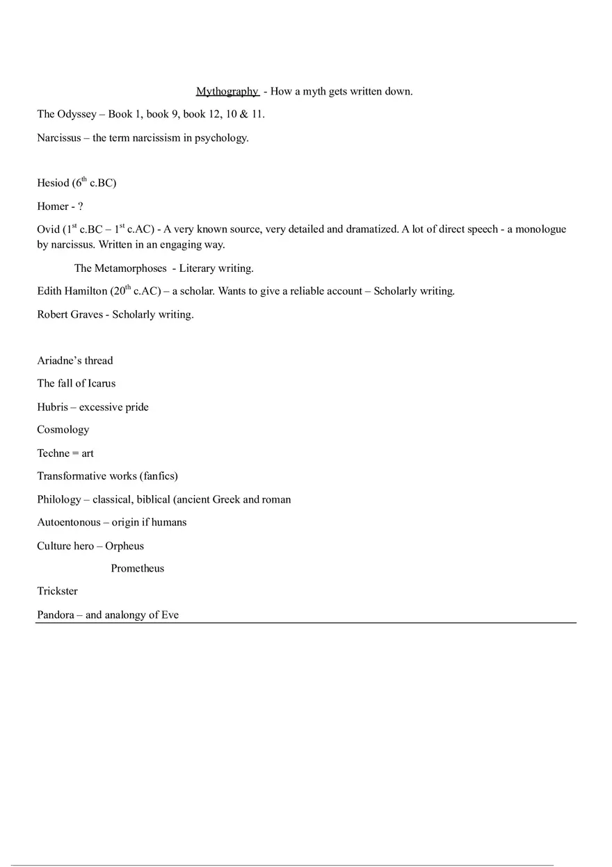 Roots of the Western Literary Tradition - Page 2