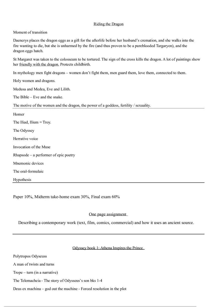 Roots of the Western Literary Tradition - Page 3