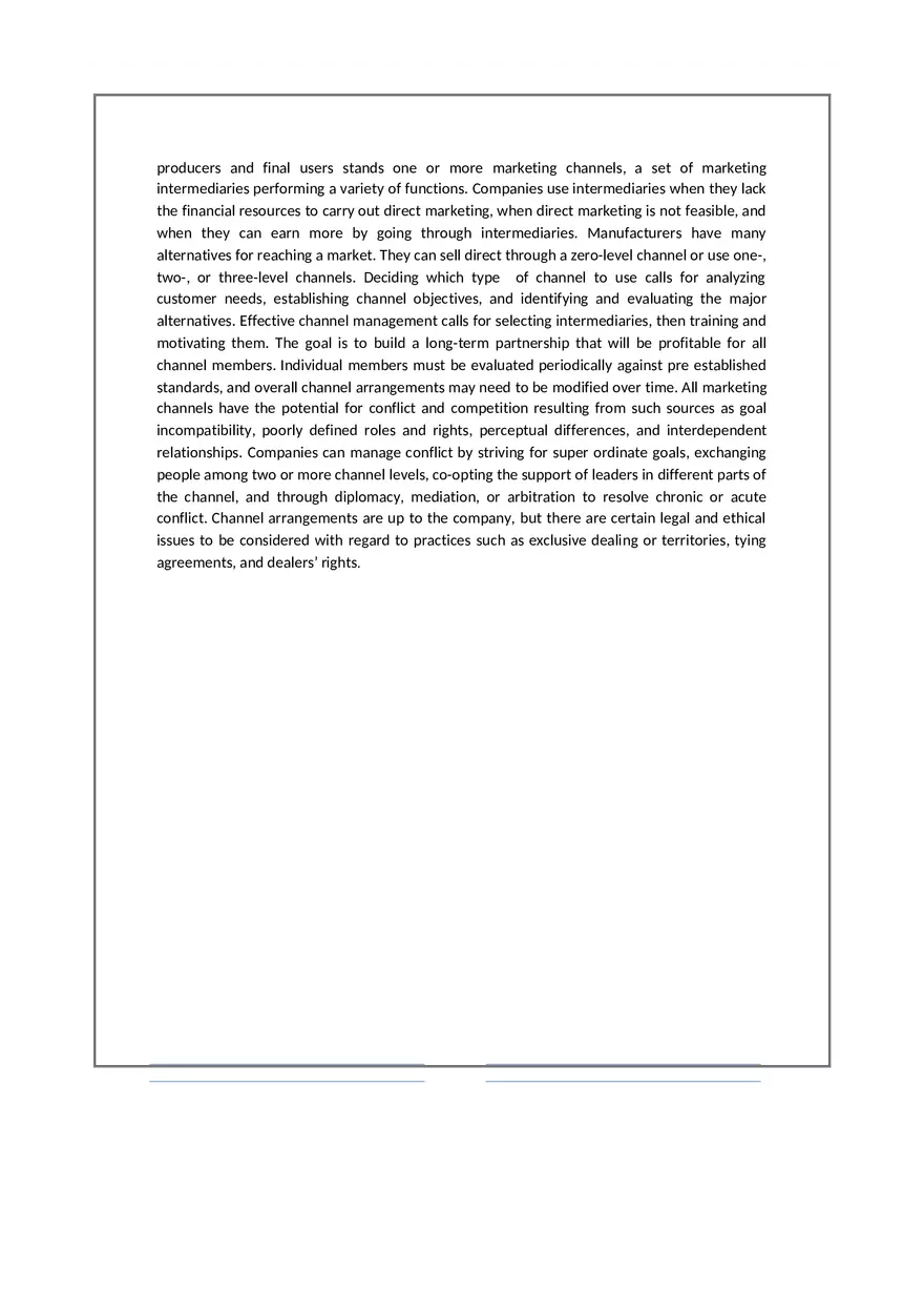 Channel Management Decisions - Page 7