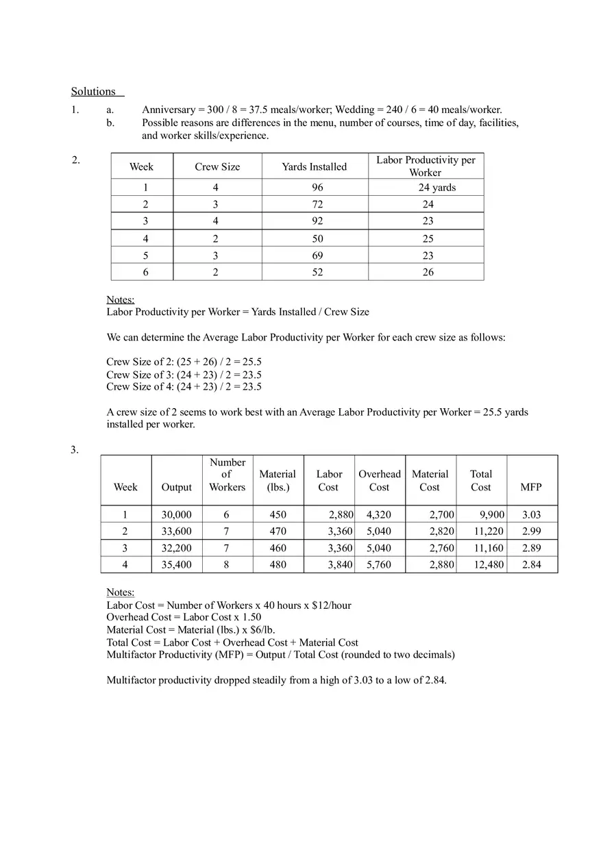 Operations Management - Solutions Manual - Page 12