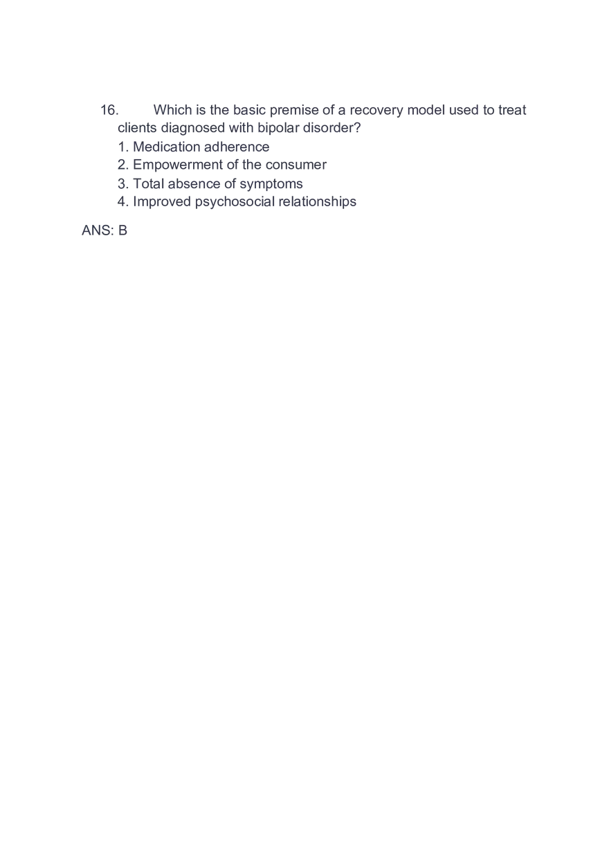 A Highly Agitated Client Answer Key - Page 6