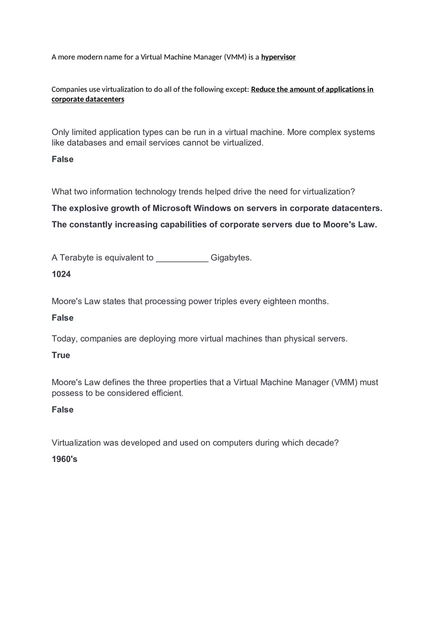 Important Terms - Page 1