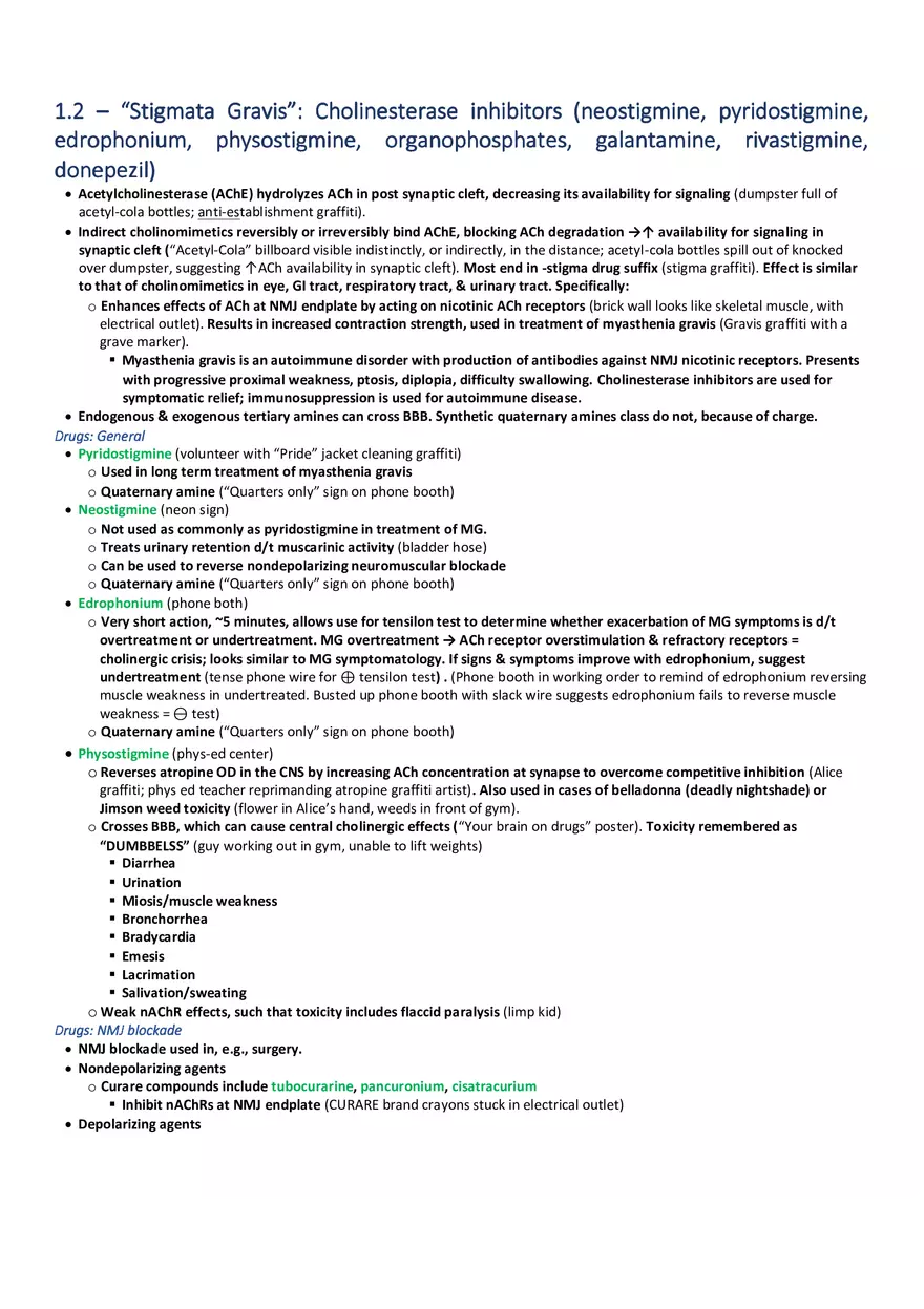 Autonomic Pharmacology - Page 2