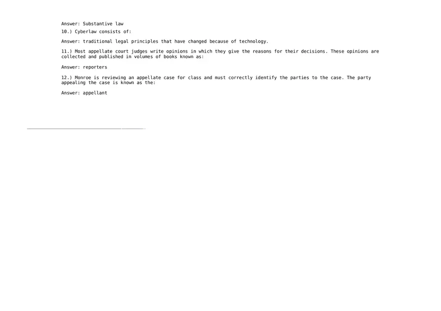 Legal Environment of Business 56 Answers - Page 2