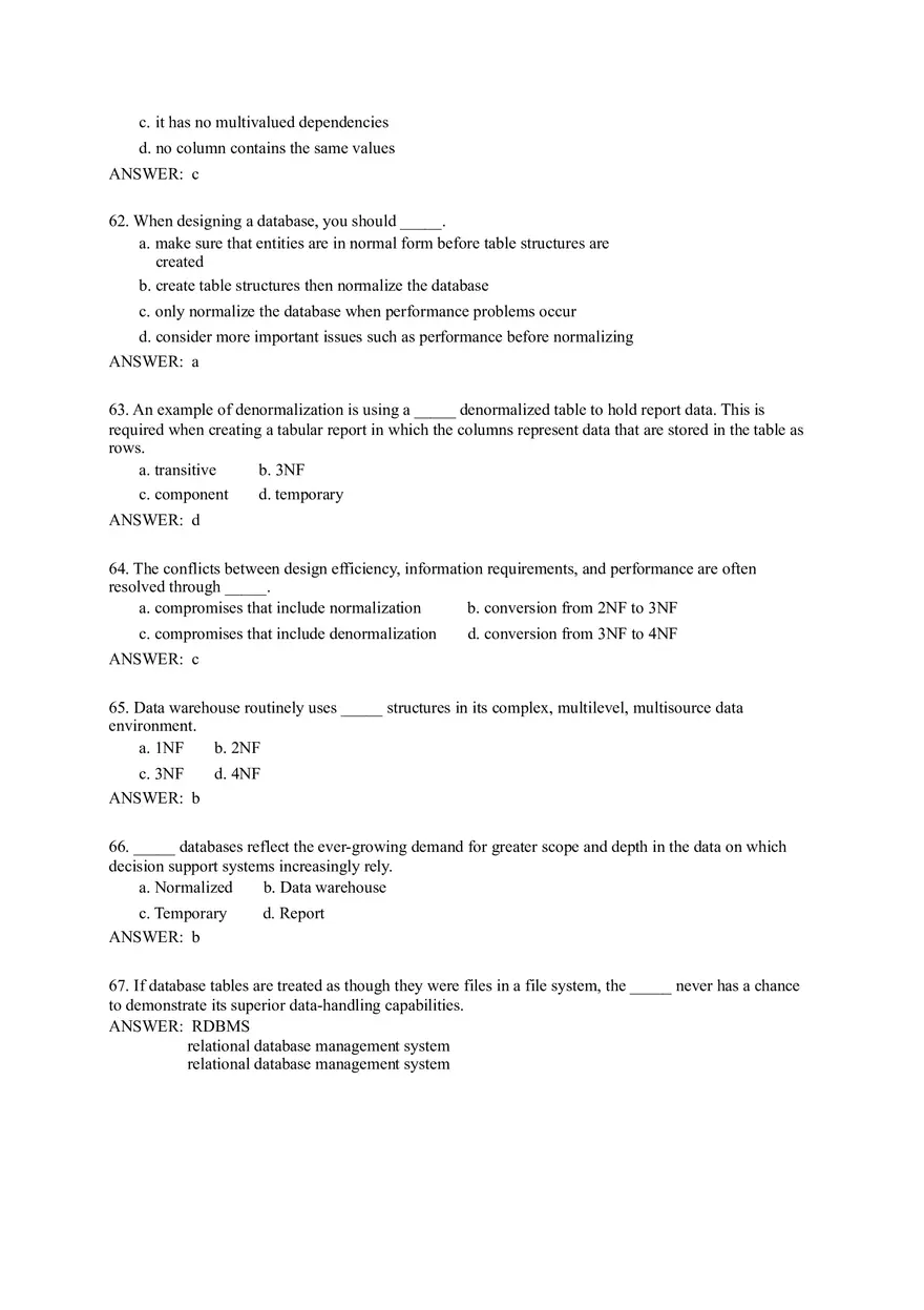 Quiz Question Bank Software Engineering Part 2 - Page 2