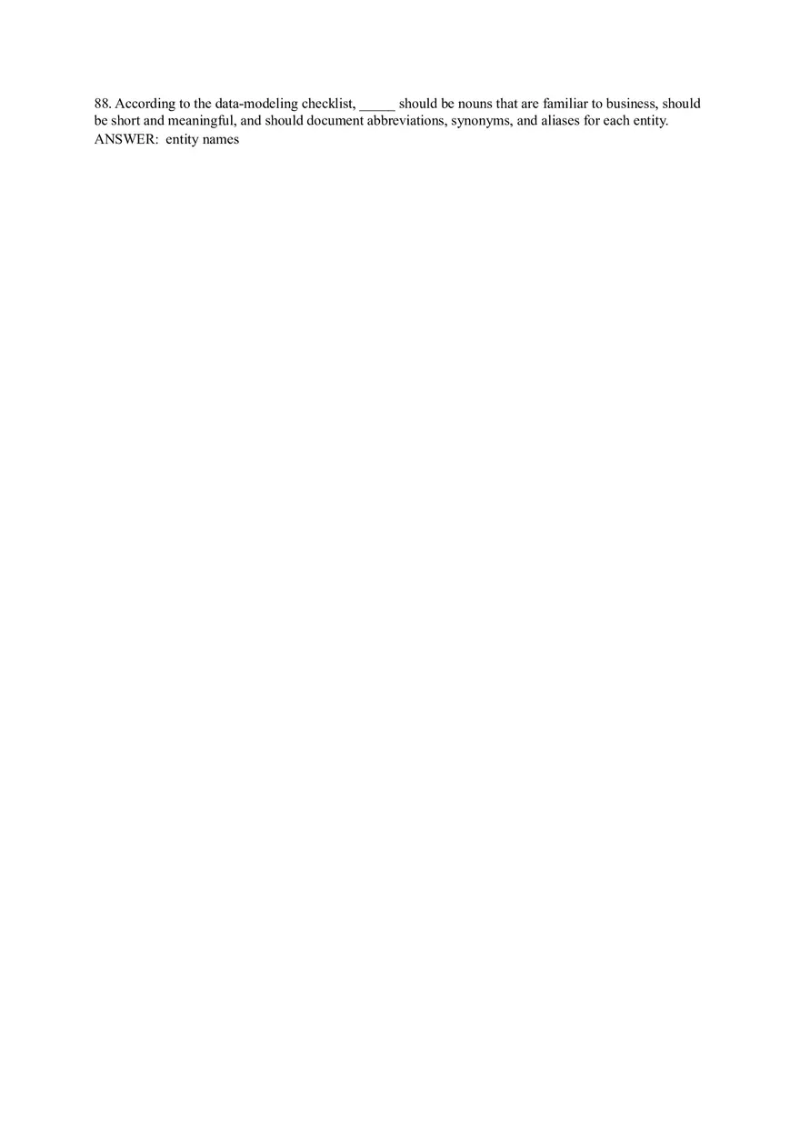 Quiz Question Bank Software Engineering Part 2 - Page 5