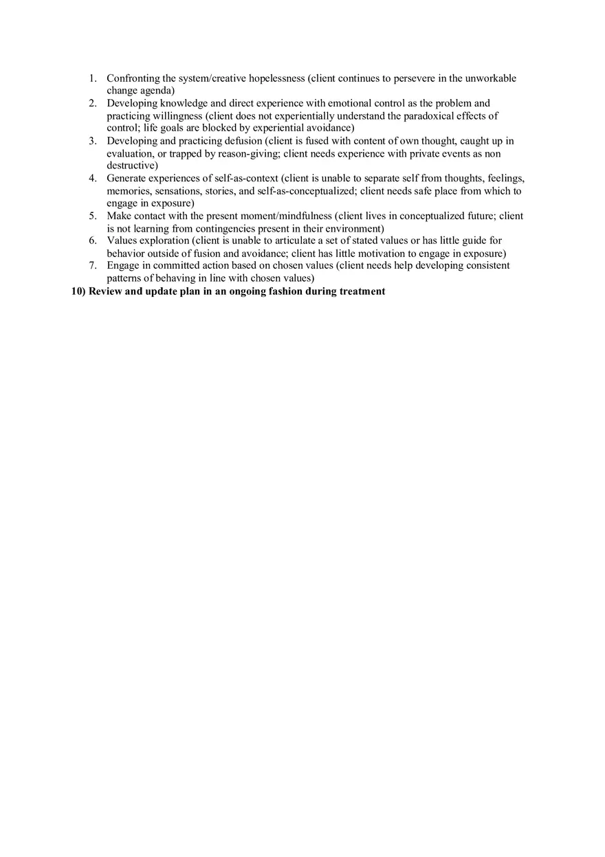 Case Conceptualization Outline from Learning ACT - Page 3