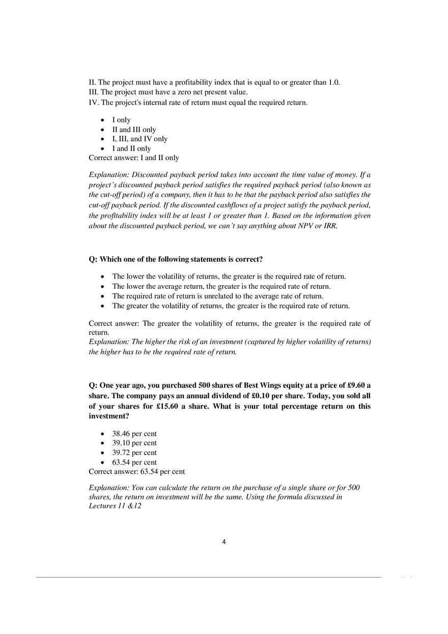 Practice MCQs - Explanations - Page 4