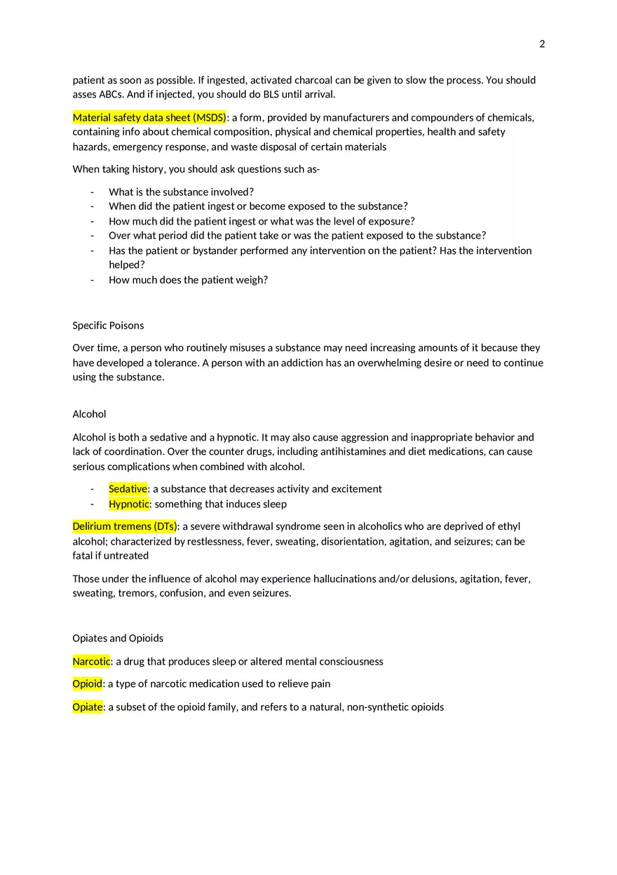 Chapter 21 Toxicology - Page 2