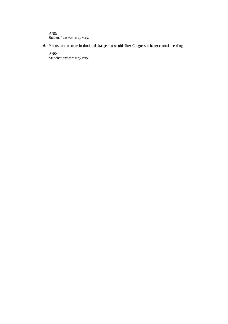 Chapter 10 The Congress - Political Science - Page 7