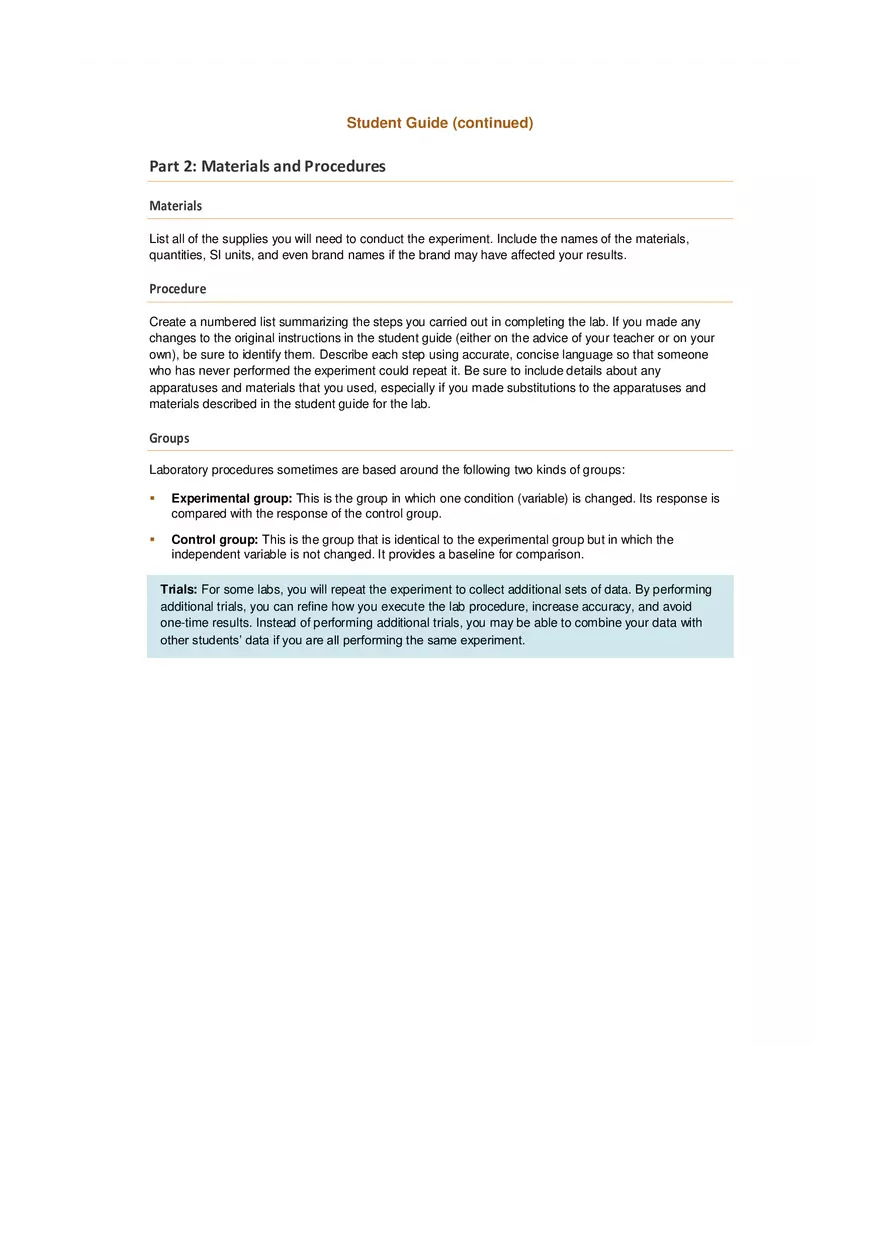 Title Your Lab Report Guide - Page 7