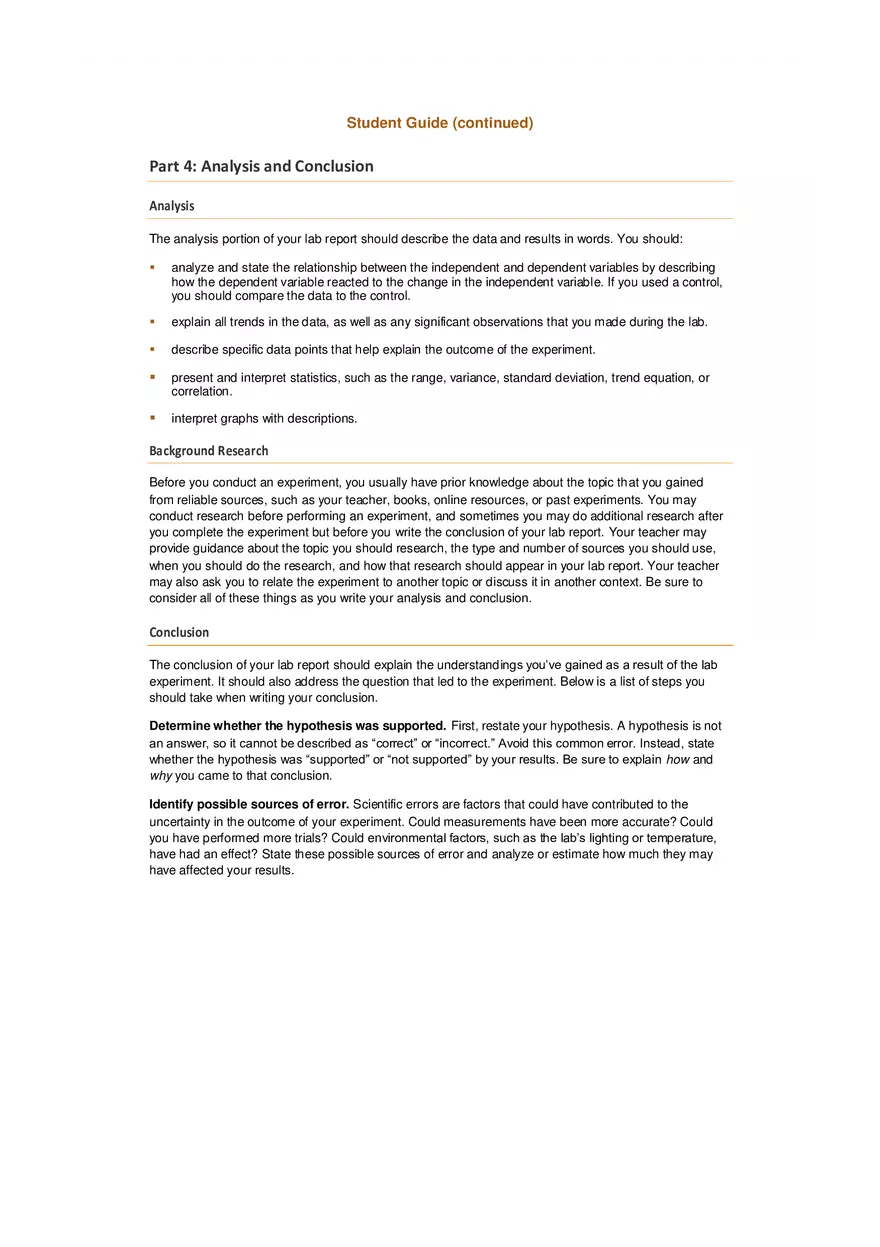 Title Your Lab Report Guide - Page 9