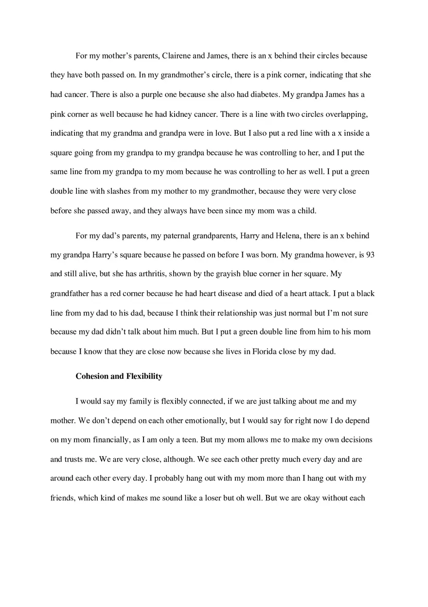 Genogram Paper - Page 2