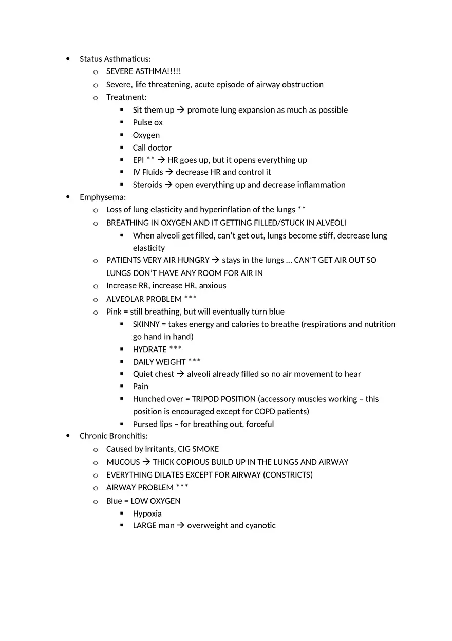 Adult Health HESI Study Guide Part 3 - Page 8