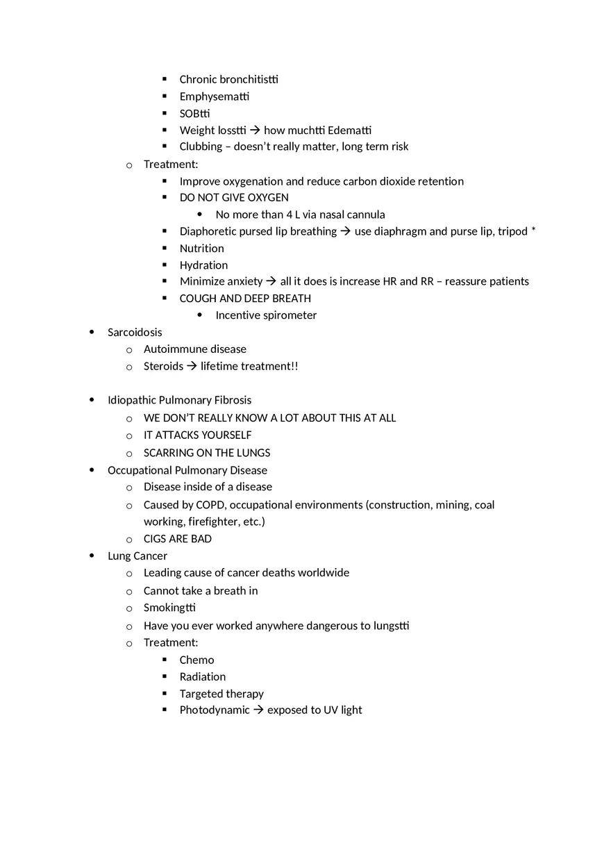 Adult Health HESI Study Guide Part 3 - Page 10