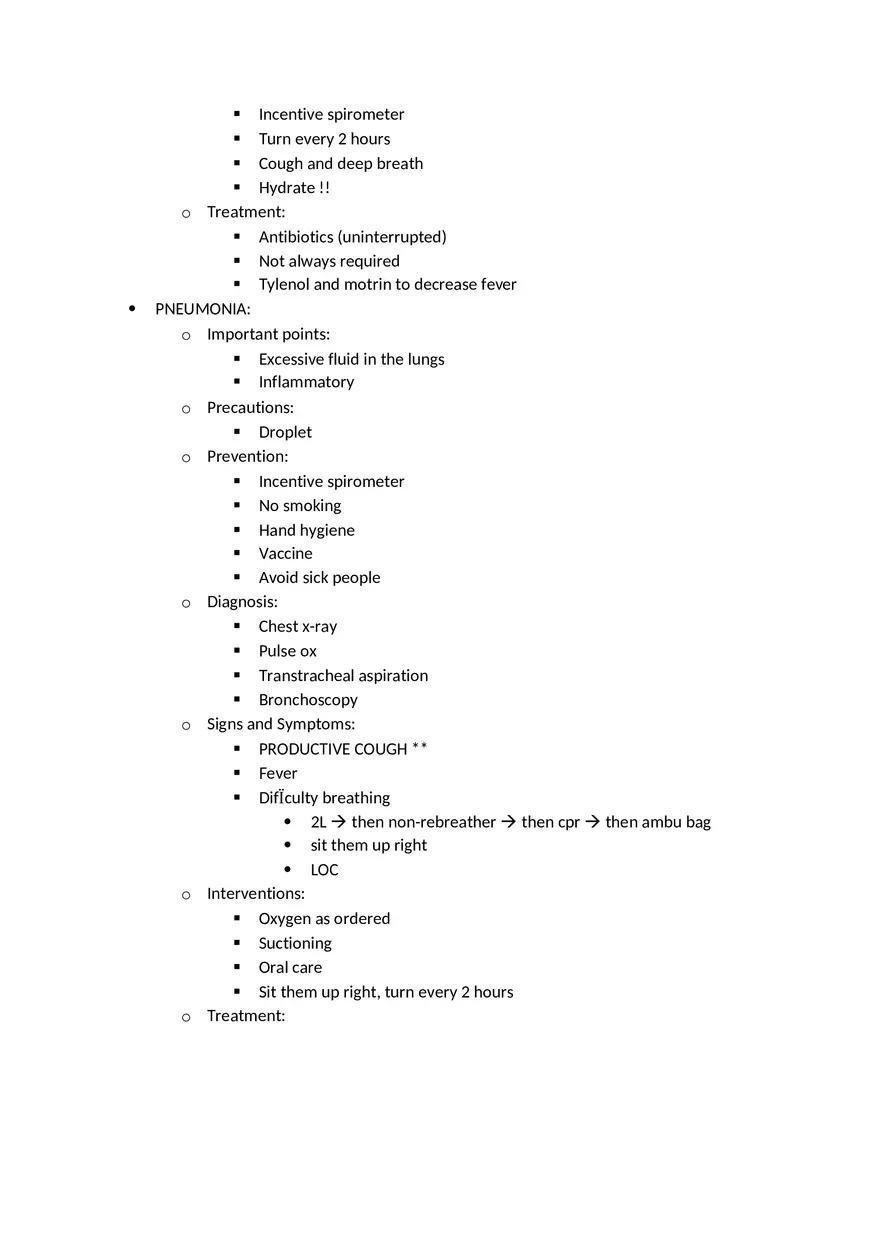 Adult Health HESI Study Guide Part 3 - Page 12