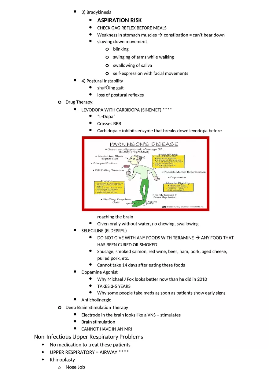Adult Health HESI Study Guide Part 3 - Page 1